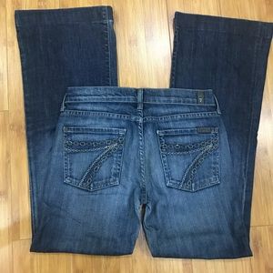 7 For all Mankind with Swarovski pockets